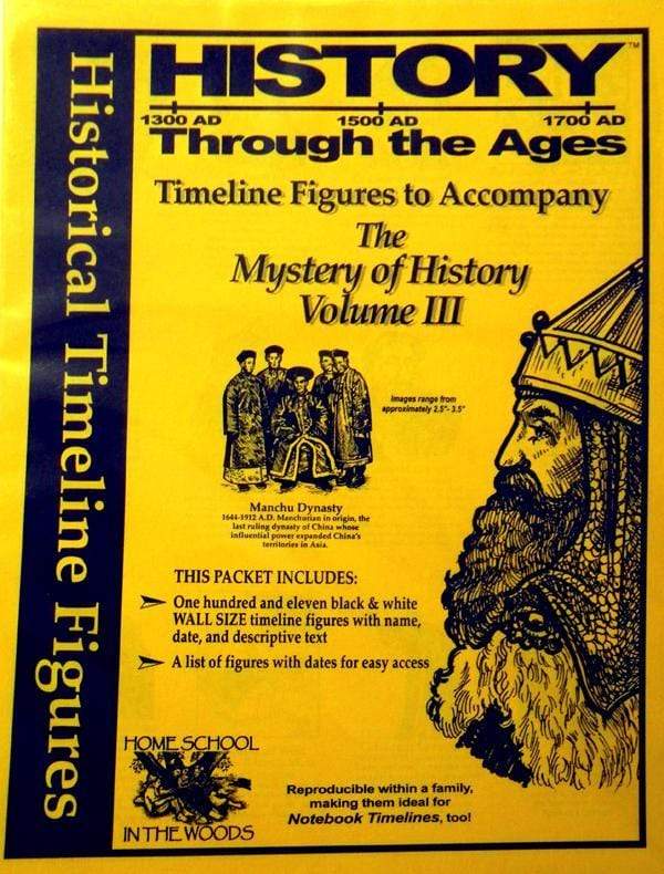 The Mystery of History Volume III Historical Timeline Figures