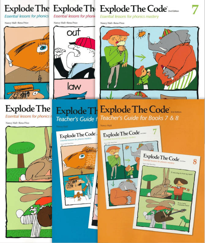 Explode the Code, Book 5-8 – Logos Press