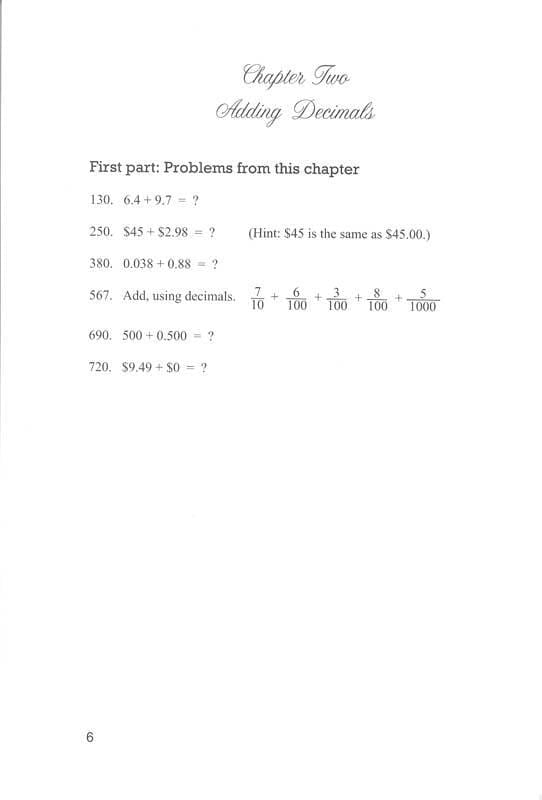 Life of Fred: Decimals and Percents (Zillions of Practice Problems)